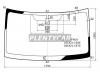 XYG W906-CS LFW/X Стекло лобовое в клей  VOLKSWAGEN CRAFTER/MERCEDES BENZ SPRINTER 06-