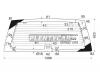 XYG WD21-1RW/H/X Стекло заднее (крышка багажника) с обогревом NISSAN TERRANO/PATHFIDER 89-95 3/5D
