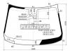 XYG XC60-VCSSS LFW/X Стекло лобовое в клей VOLVO XC60 08-