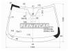 XYG XC90-1LFW/X Стекло лобовое в клей VOLVO XC90 4D UTILITY 2003-