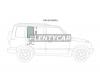 XYG Y001-5D RQ/RH Стекло форточки (уголок) задней правой двери SUZUKI ESCUDO/VITARA/SIDEKICK/YOE 3D JEEP 1989-