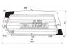 XYG Y001 RW/H/X Стекло заднее (крышка багажника) с обогревом SUZUKI ESCUDO/VITARA 89-/SIDEKICK JEEP V/CHEVROLET TRAC