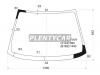 XYG Y11-CL LFW/X Стекло лобовое в клей без полосы NISSAN AD/WINGROAD/MAZDA FAMILIA VAN 99-06