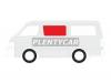 XYG YH7 RD/LH Стекло заднее левое опускное SUZUKI EVERY DA64W WAGON/VAN 2005-