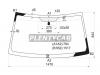 XYG YT4-LLFW/X Стекло лобовое в клей SUZUKI ESCUDO/GRAND VITARA SUV 5D 2005-