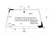 XYG ZN215-VPLFW/X Стекло лобовое в клей TOYOTA HILUX PICK-UP CAB 2004-/FORTUNER