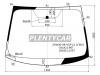 XYG ZVW30-09-VCP-CL LFW/X Стекло лобовое в клей без полосы TOYOTA PRIUS 5D HBK 09-
