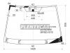 XYG ZZT240-R-CP LFW/X Стекло лобовое в клей TOYOTA PREMIO/ALLION 2001-2007