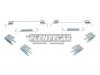 AUTOFREN SEINSA D3969A D3969A_рем.к-кт торм.колодок зад.!\ Nissan Micra, Renault Clio 1.0-1.6 16V 03&gt;