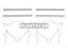 AUTOFREN SEINSA D42356A Рем.ком/кт торм. колодок передн.