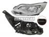 TYC 20-C570-05-2B Фара левая FORD FOCUS 2011- CHROME ELECTRIC W/MOTOR