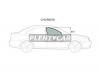 KMK GLASS CHVS0018 Стекло боковое опускное (Спереди/ Справа/ Цвет зеленый) Chevrolet Lacetti 04-13 / Daewoo Lacetti 04-