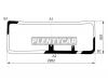 KMK GLASS FAWT0011 Стекло лобовое (Камера/ Датчик дождя) FAW J7 22-