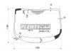 KMK GLASS FRDT0060 Стекло лобовое FORD TRANSIT CUSTOM 13-