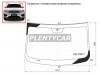 KMK GLASS GELT0017 Стекло лобовое Geely Coolray 18-24 / Belgee X50 23-
