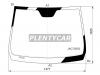 KMK GLASS JACT0002 Стекло лобовое JAC S3 16-