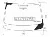 KMK GLASS JACT0004 Стекло лобовое JAC J7 20-