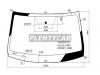 KMK GLASS KIAT0211 Стекло лобовое KIA RIO/RIO X-LINE 17-