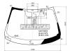 KMK GLASS NIST0053 Стекло лобовое (Датчик дождя) Nissan Qashqai 13-19 / Rogue Sport 17-19