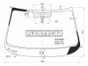 KMK GLASS SKDT0056 Стекло лобовое + дд SKODA OCTAVIA 17-20
