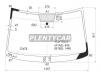KMK GLASS VLWT0210 Стекло лобовое VOLKSWAGEN POLO V 3/5D HBK 09-/4D SED 15-