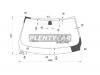 FUYAO 2447AGNV Стекло лобовое BMW 3-Series 05-10 / M3 06-13