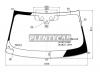 FUYAO 2485AGACMUVZ Стекло лобовое + дд + 2 камеры (обогрев камер) + HUD  BMW 5-SERIES G30/G31 4/5D 17-