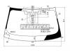 FUYAO 2485AGAIMUVZ Стекло лобовое + дд + HUD  BMW 5-SERIES G30/G31 4/5D 17-