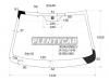 FUYAO 3024AGNBLV Стекло лобовое Chevrolet Captiva 06-15 / Opel Antara 06-15 / Daewoo Winstorm 06-10 / Saturn Vue 07-1