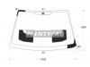 FUYAO 4409AGNBL6Z Стекло лобовое KIA SPECTRA (Ижевск)/SHUMA/SEPHIA II 4/5D 98-11