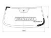 FUYAO 4544AGNBL2P Стекло лобовое Chevrolet Niva 09- / LADA Niva Travel 21-