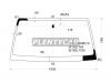 FUYAO 5661AGNBL1C Стекло лобовое Mitsubishi Pajero 99-20