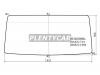 FUYAO 6010AGNBL Стекло лобовое (В резинку) Nissan Atlas F 92-07