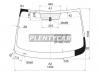 FUYAO 6044AGNV Стекло лобовое Nissan Qashqai 06-13 / Dualis 07-14 / Qashqai+2 08-14