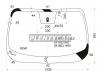 FUYAO 6069AGNBLV Стекло лобовое Nissan Juke 10-20