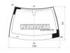 FUYAO 6302AGNVZ1Q Стекло лобовое (Молдинг) Opel Astra 04-13 / Astra Family 11-14