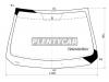 FUYAO 7292AGNBLV Стекло лобовое Renault Logan 14- / Sandero 14- / Dacia Logan 12-19 / Sandero 12-19 / Sandero Stepway
