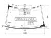 FUYAO 7811AGNGYVW Стекло лобовое SKODA FABIA II 07-14/ ROOMSTER 06-15