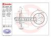 BREMBO 08.A534.20 Диск тормозной TOYOTA: AURIS 1.33 Dual-VVTi/1.4 D-4D/1.4 VVTi/1.6/1.6 VVTi/1.8 VVTi 06-, COROLLA 1.33/1.4 VVT-i/1.6/1.6 Dual VVTi 06-, COROLLA 1.6 01-08