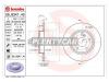BREMBO 08B34741 Диск тормозной UV Coated | зад |