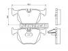 BREMBO P06020 Комплект тормозных колодок, диско