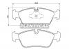 BREMBO P06035 Комплект тормозных колодок, диско