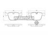 BREMBO P06053 Комплект тормозных колодок, дисковый тормоз