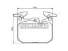 BREMBO P06096 P06096_колодки дисковые передние!\ BMW F34/F30/F31/F36/F32/F33 11&gt;