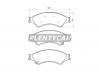 BREMBO P24153 Комплект тормозных колодок, дисковый тормоз
