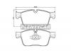 BREMBO P36031 P36031_колодки дисковые передние !\ Jaguar F-Pace/XF Serie 2.0/2.0d 15&gt;