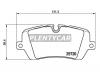 BREMBO P44021 Комплект тормозных колодок, дисковый тормоз