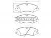 BREMBO P44022 Комплект тормозных колодок, дисковый тормоз