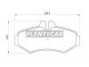 BREMBO P50020 Комплект тормозных колодок, диско
