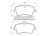 BREMBO P50046 Комплект тормозных колодок, диско